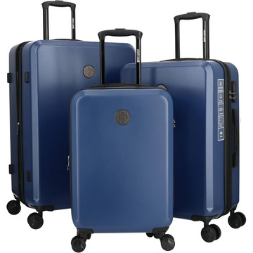 Roberto Cavalli 3-Piece Solid Classic Hardshell Luggage Set product image
