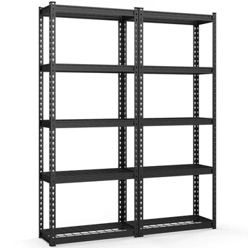 5-Tier Heavy Duty Metal Shelving Unit (Set of 2) product image
