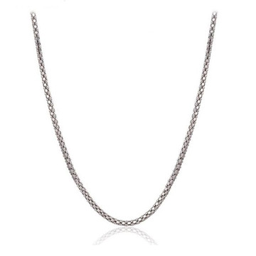 Solid .925 Sterling Silver 2.5mm Diamond-Cut Popcorn Chain product image Solid .925 Sterling Silver 2.5mm Diamond-Cut Popcorn Chain product image