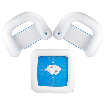 Zone Tech® Inflatable Game Station Set With Waterproof Playing Cards product image