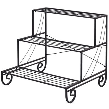 Outdoor 3-Tier Metal Plant Stand product image Outdoor 3-Tier Metal Plant Stand product image