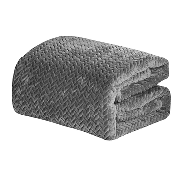 Sheradian Chevron Jacquard Braided Blanket product image Sheradian Chevron Jacquard Braided Blanket product image