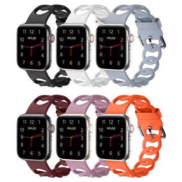 Waloo Silicone Link Looped Band for Apple Watch product image Waloo Silicone Link Looped Band for Apple Watch product image