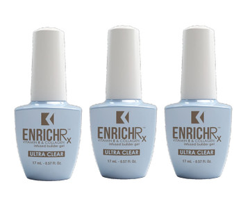KUPA® EnrichRx™ Vitamin E & Collagen Ultra Clear Infused Builder Gel (3-Pack) product image KUPA® EnrichRx™ Vitamin E & Collagen Ultra Clear Infused Builder Gel (3-Pack) product image