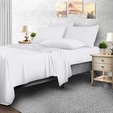 2,000-TC Bamboo Blend 6-Piece Sheet Set with Deep Pockets product image 2,000-TC Bamboo Blend 6-Piece Sheet Set with Deep Pockets product image