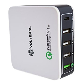 VOL&BASS™ USB Type-C 5-Port Charging Hub with QC2.0 product image VOL&BASS™ USB Type-C 5-Port Charging Hub with QC2.0 product image