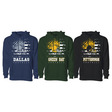 Women's Star-Spangled Football Pullover Hoodie product image Women's Star-Spangled Football Pullover Hoodie product image