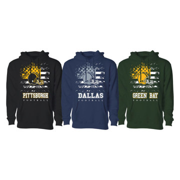Men's Star-Spangled Football Pullover Hoodie product image Men's Star-Spangled Football Pullover Hoodie product image
