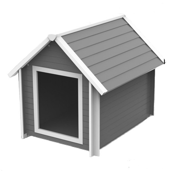 ECOFLEX® Bunk Style Dog House in Gray product image