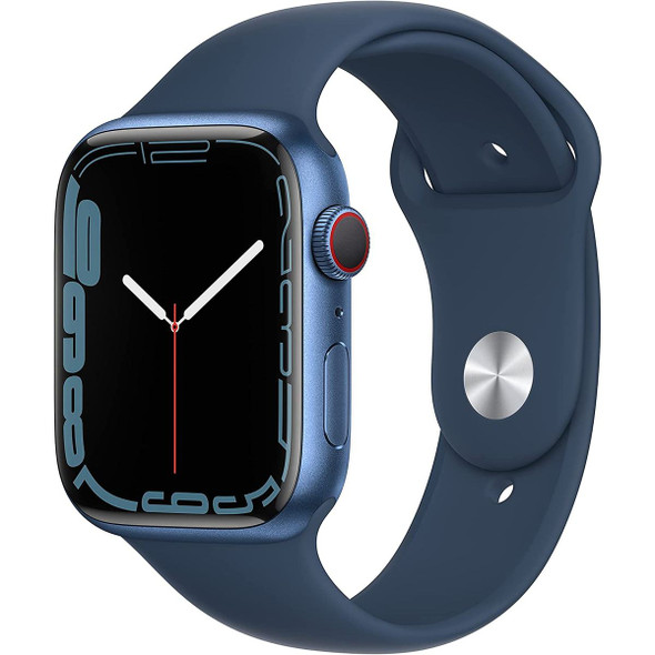 Apple® Watch Series 7, 4G LTE + GPS,  45mm – Blue Aluminum Case product image