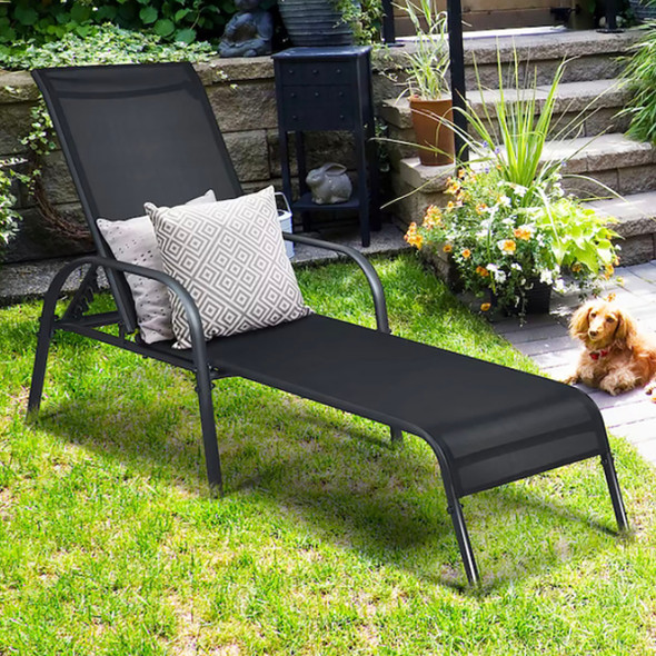 Outdoor Patio Chaise Lounge Chairs (Set of 2) product image
