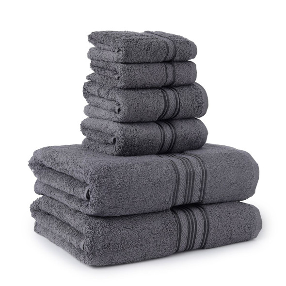  6-Piece Ringspun Cotton Towel Set product image
