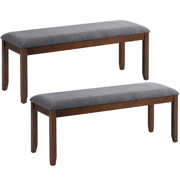 Upholstered Dining or Entryway Bench (Set of 2) product image