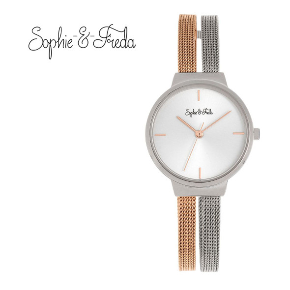 Sedona Mesh Bracelet Watch by Sophie & Freda™ product image