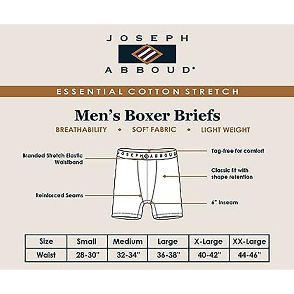 Joseph Abboud™ Men's Underwear Boxer Brief Collection (4- or 6-Pack) product image