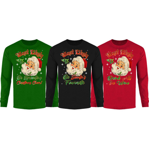 Men's Christmas Long Sleeve Shirt product image