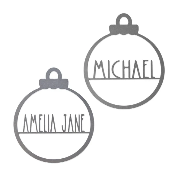Personalized Name Christmas Ornament (5-Pack) product image