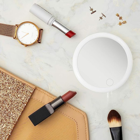 Zadro® Rechargeable Lighted Compact Mirror product image
