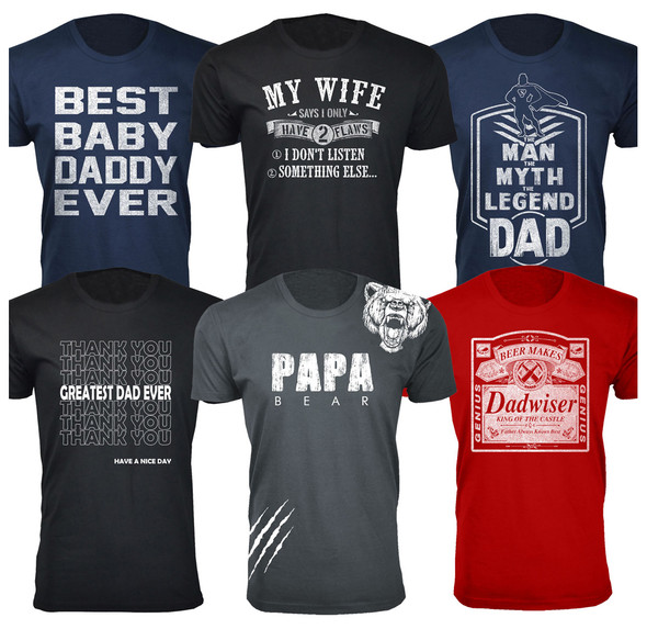 Men's Dad Theme T-shirts product image