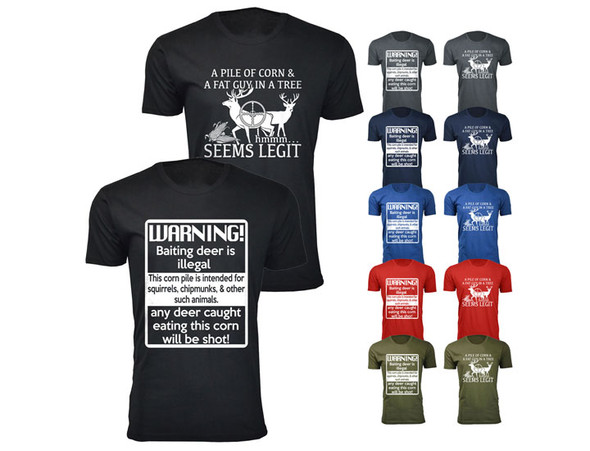 Men's Deer Hunting Theme T-shirt product image