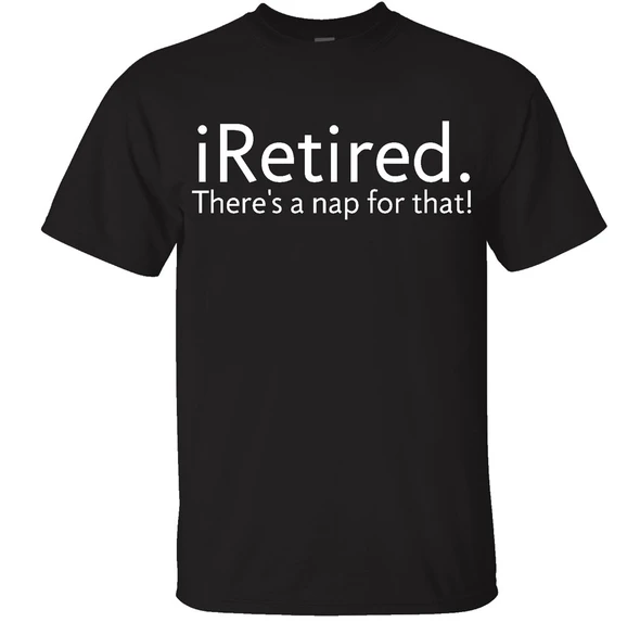 Men's Retired-Themed Cotton T-Shirts product image
