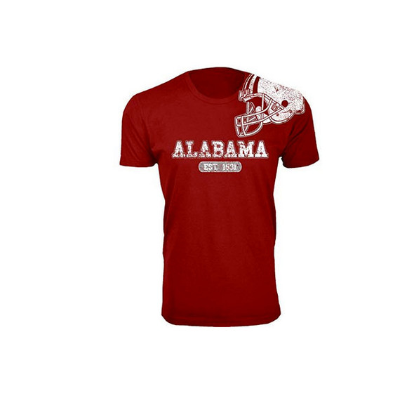 Men's College Football Helmet T-Shirt product image