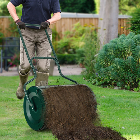 27-Inch Peat Moss Spreader with U-Shape Handle product image