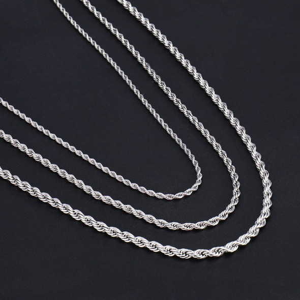 Hip Hop Rope Chain Necklaces Men Jewelry product image