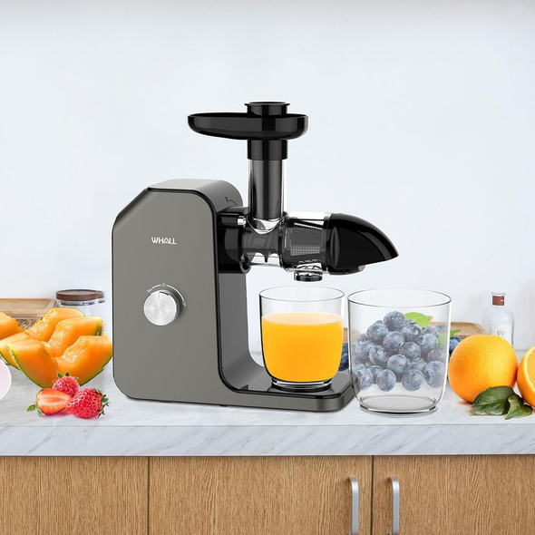 WHALL® Slow, Masticating, Cold-Press Juicer, ZM1512  product image