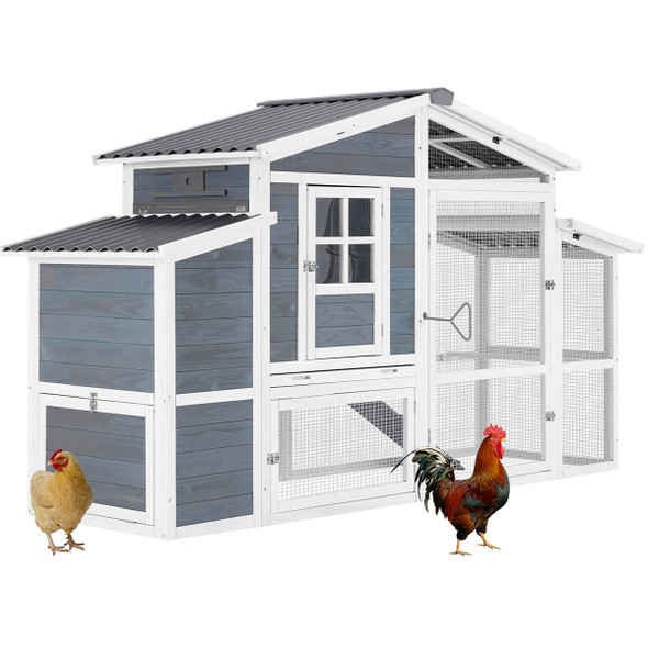 Large Outdoor Chicken Coop with Nesting Box product image