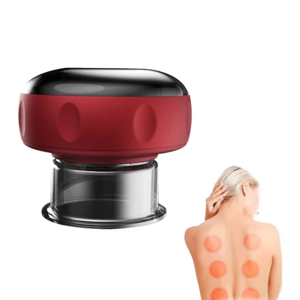 12 Speed Cervical Mini Anti Cellulite Magnet Vibration Muscle Body Shoulder Neck Device Electromagnetic Wave USB Massager product image