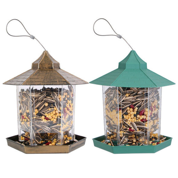 LakeForest® 6-Port Hanging Bird Feeder with Drainage Holes product image
