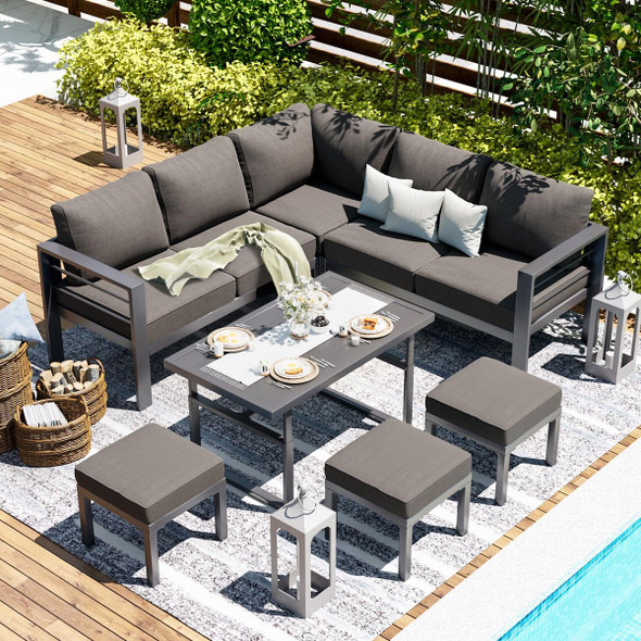 7-Piece Aluminum Patio Furniture Set product image