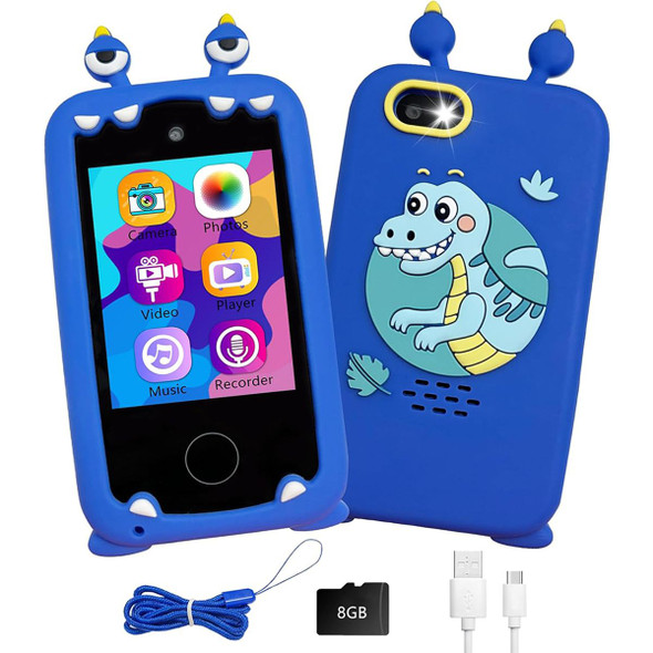 Kids Smart Phone Toys for 4-6 Years Old Boys, Touch Screen MP3 Player, Dual Camera Learning Toys Birthday Gifts product image