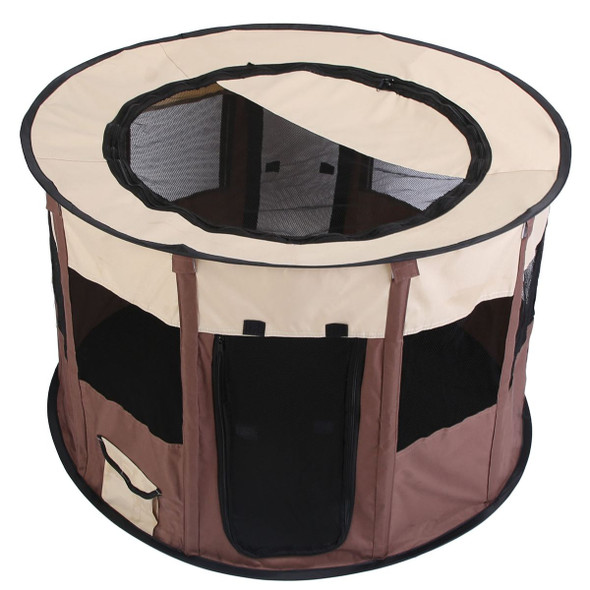 iMounTEK® Foldable Portable Dog Playpen product image
