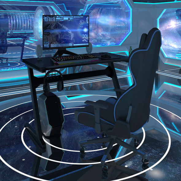 Costway Gaming Desk Z-Shaped PC Table product image