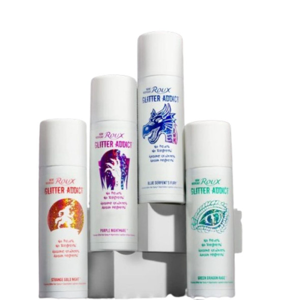 Roux Glitter Addict Temporary Glitter Hair Spray, 2 oz. (2-Pack) product image