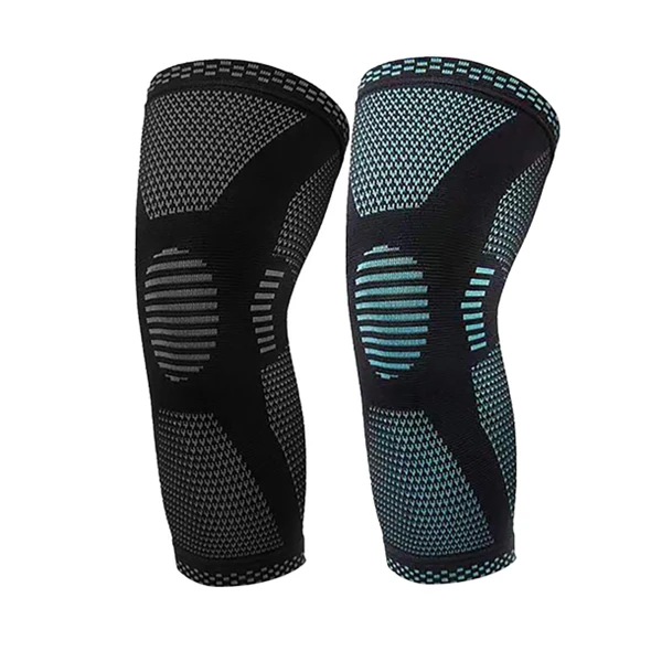 3D Mesh Compression Knee Sleeve Support with Silicone Grip product image