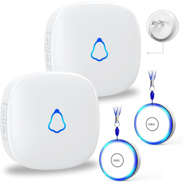 Caregiver Pager and Wireless Call/Panic Button (2-Pack) product image
