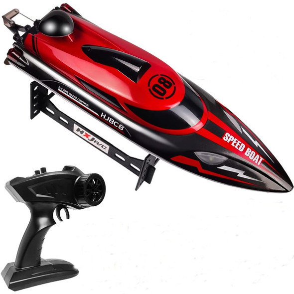 2.4GHz RC Boat: 20+ MPH High Speed Remote Control Boat for Kids for Pools and Lakes, Low Battery Alarm product image