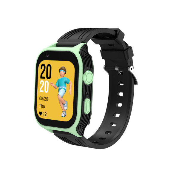 4G Kid Smartwatch GPS Video Call 1.83inch Screen With Camera SOS Function Color Green With Night Light product image