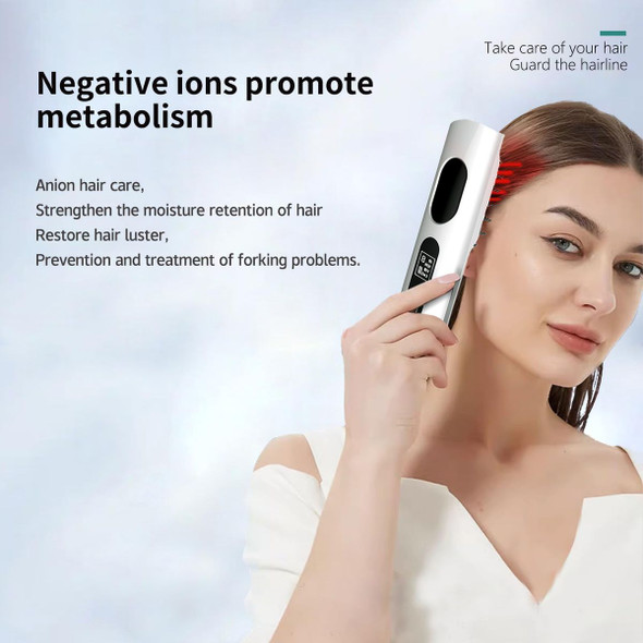 Hair Oil Applicator and Scalp Massager Portable 2 in 1 Oil Dispenser Brush for Hair Growth product image