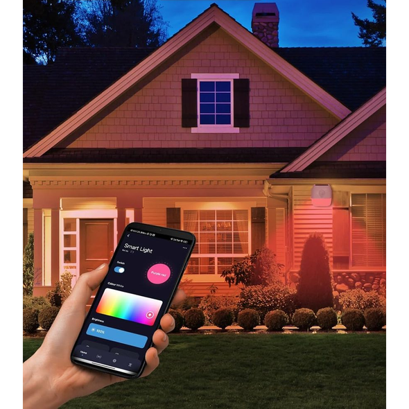Smart Solar Flood Light with Motion Sensor (2-Pack) product image