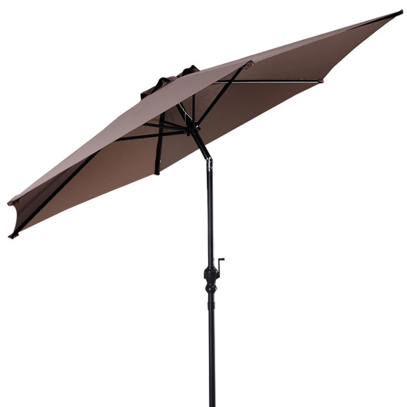 Goplus 9ft. Market Steel Patio Umbrella product image