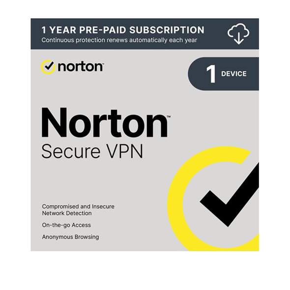 Norton™ Secure VPN Digital Software (1 Device/1 Year) product image