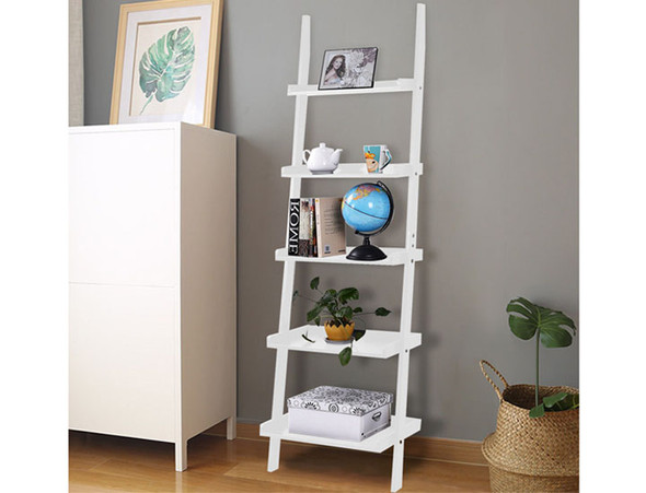 Versatile 5-Tier Ladder Bookshelf product image