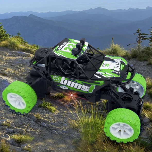 Cross Country LED Light RC Four-Wheel Drive Climbing Stunt Car product image