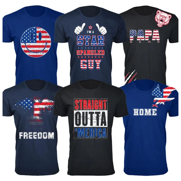 Men's 4th of July Themed T-Shirts product image