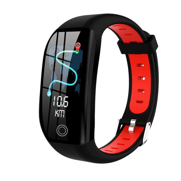 Fitness Watch ,Bluetooth Smart Bracelet Sleep Tracker, IP68 Waterproof Smart Watch with Pedometer, Activity Tracker for Men Women,Black and Red product image