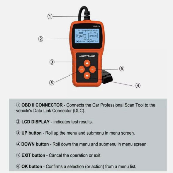 OBD2 Scanner Car Diagnostic Tool product image
